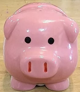 PIG ceramic salt and pepper shakers BBQ cookout outdoor barbecue party see pics - Picture 1 of 7