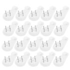Invisible Nail Hooks For Hard Wall Brick - Pack Of 40 - Picture Frame Hangers