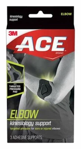 3M ACE Elbow Kinesiology Support, contains 3 Adhesive Supports (900138) - Picture 1 of 10