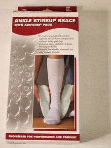 Verstellbare Knöchel-Steigbügelbandage für Erwachsene links mit Airform-Pads - Bild 1 von 11