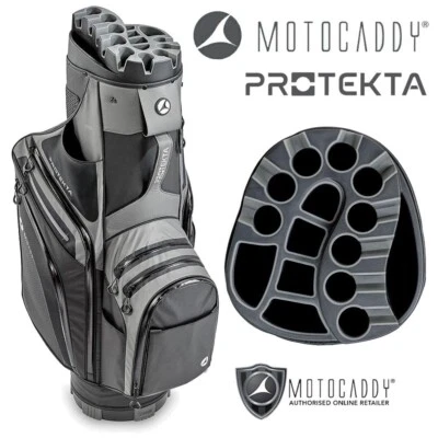 Motocaddy PROTEKTA 14-Way Golf Cart Trolley Bag Charcoal - NEU! 2025
