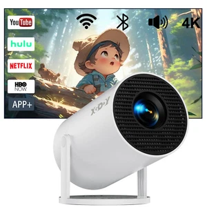 Portable FHD 1080P Projector USB HDMI Mini Beamer Home Theater Multimedia Cinema - Picture 1 of 11