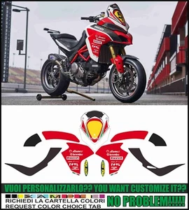 MULTISTRADA 1260 P.P. AUFKLEBER 2018 TEAM SPIDERGRIPS NP KOMPATIBLES KIT - Bild 1 von 1