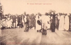 Chad - FORT-LAMY - The drums - Publ. Ath. C. Marcopoulos 10 - - Chad - FORT-LAM - Imagen 1 de 2