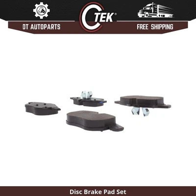 Para Saab 9-3 2003-2011 | Pastillas de freno de disco delanteras centradas | Semimetálicas Foto 1 de 3