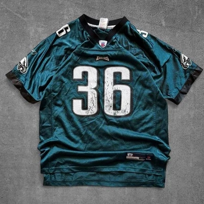 Camiseta deportiva vintage para hombre descolorida Reebok NFL Eagles talla XL Foto 1 de 4