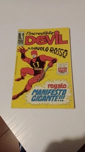 L'INCREDIBILE DEVIL NUMERO 1 RISTAMPA CORNO NUOVO FONDO DI MAGAZZINO - Picture 1 of 5