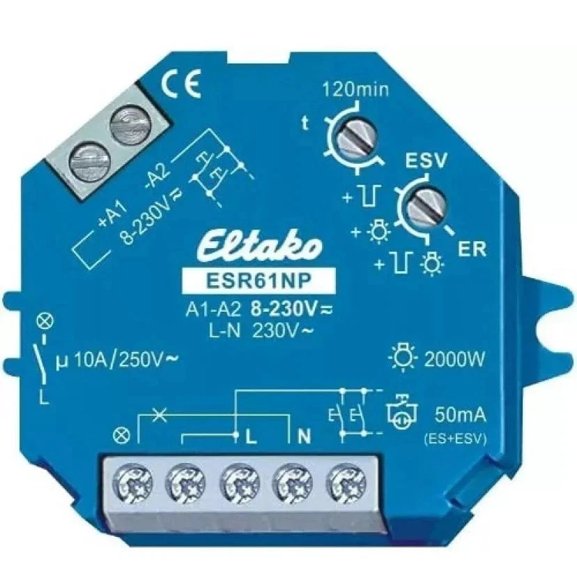 Eltako Stromstoß-Schaltrelais ESR61NP 230V UC 61100001