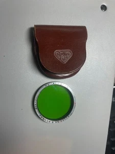 Rollei green filter for Rolleiflex 2.8C 2.8D 120 TLR (red R) - Picture 1 of 3