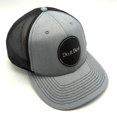 Do it Best Sombrero Gris Negro Ajustable Snapback Gorra Ferretería Foto 1 de 4