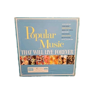 Reader's Digest - Popular Music That Will Live Forever - 10x LP Box Set RD31-M - Image 1 of 4
