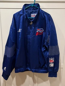 Chaqueta atlética de nailon para hombre Buffalo Bills Pro Line Logo de colección de los años 90 talla XL - Imagen 1 de 7