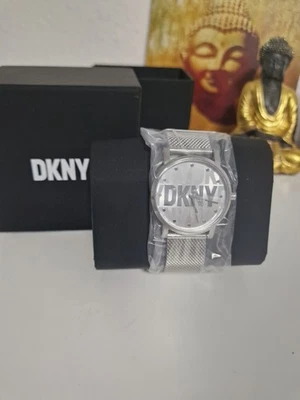 Neue Armbanduhr Von DKNY Silber Soho Edelstahl Armband - Bild 1 von 4