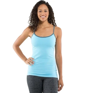 Lululemon Power Y Tank Damen klein blau Racerback sportliche Riemchen Yoga Fitnessstudio - Bild 1 von 9