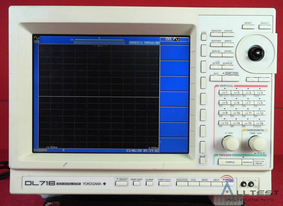 Yokogawa DL716 16 Channel Digital Scope - Image 1 of 1