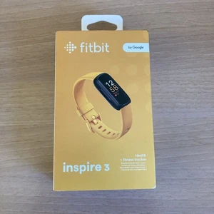 Fitbit Inspire 3 Health & Fitness Tracker - FB424BKYW - Morning Glow : BRAND NEW - Picture 1 of 12