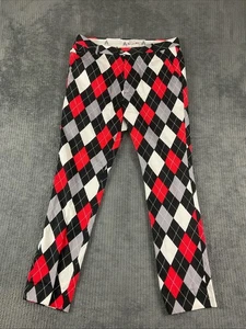Royal & Awesome Golfhose Herren 40 x 34 Diamond Argyle Georgia Bulldogs Freizeit - Bild 1 von 13