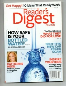 Reader's Digest Magazine February 2008 Katherine Heigl Fred Thompson Bedbugs - Picture 1 of 4