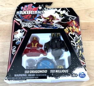 Bakugan Street Brawl Special Attack Dragonoid & Nillious Figur 2er Pack - Bild 1 von 3