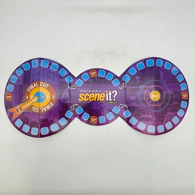 Scene It Friends Edition Game Board 2005 Replacement Pieces Parts - Image 1 of 2