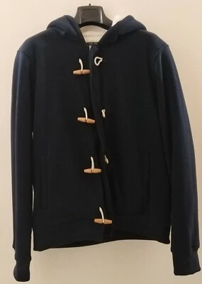 ALCOTT montgomery/cardigan giubbotto. Blu scuro vintage - nuovo senza etichette. - Immagine 1 di 4