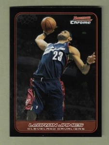 LEBRON JAMES 2006-07 TOPPS BOWMAN CHROME 2ND YR CARD #22 RARE LAKERS NBA HOF - Bild 1 von 2