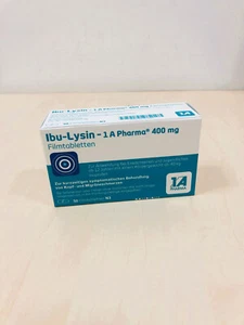 IBU-LYSIN 1A Pharma 400mg 50 Filmtabletten bei Kopf + Migräneschmerzen 15743793 - Bild 1 von 1