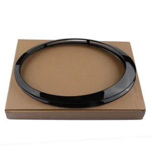 Pair Glossy Black Headlamp Headlight Trim Ring For Mini Cooper R55 R56 2007-2015 - Bild 1 von 7