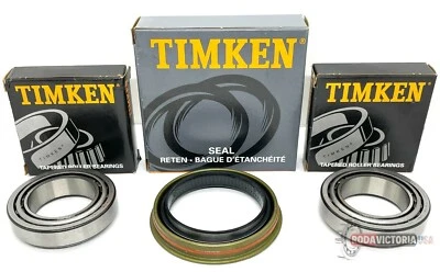 WHEEL BEARINGS & SEAL KIT FORD F250 F350 12 BOLT STERLING 10.50 REAR 99-2010 - Image 1 of 4