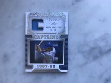 2022 Leaf In the Game Used Sports Captains KEITH HERNANDEZ #/25