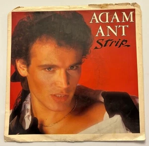 Adam Ant - Strip / Yours, Yours, Yours 7" 45 Single w/ PS - Picture 1 of 4