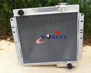 Aluminum Radiator Land Cruiser FJ40 FJ45 40 Series Petrol 3.9 4.2 For Toyota MT - Foto 1 di 4