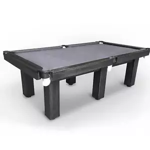 8 Foot Slate Premier Deluxe Pool Table - Picture 1 of 8