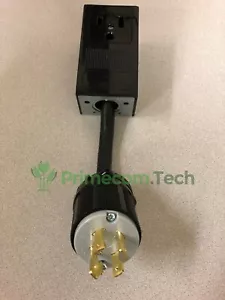 3-ZINKEN NEMA 6-50R BUCHSE auf 4PIN L15-30P Schloss STECKER Nema 6-50 auf L15-30 Kabel - Bild 1 von 5