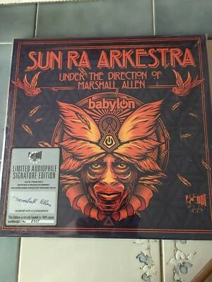 SUN RA ARKESTRA Sealed Ltd 2025 AUTOGRAPHED LIVE AT BABYLON 2 VINYL RECORD SET - Image 1 of 2