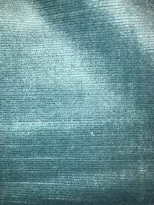 1.40x1.40mwide of turquoise blue high quality velvet upholstery/craft fabric - Picture 1 of 6