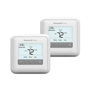 Honeywell Home T4 Pro Thermostat 2 Pack RTH4110U 7550OB - Picture 1 of 3