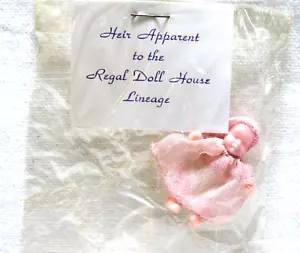 Vintage Rubber Doll w/ Pink Dress Heir Apparent to the Regal Doll House Lineage - Picture 1 of 3