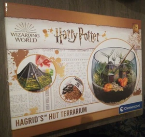 Hagrid's Hut Terrarium Wizarding World Harry Potter Clementoni new and sealed - Foto 1 di 4