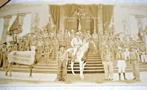 National Shriner's Convention 1928 Miami Florida 22 1/2" mal 10" Vintage - Bild 1 von 3
