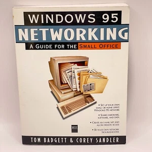 Windows 95 Netzwerkanleitung für das kleine Büro Microsoft Computerbuch Vintage - Bild 1 von 13