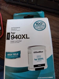 OfficeMax Tintenpatrone schwarz hohe Reichweite kompatibel mit HP 940XL (C4906AN) 2011 - Bild 1 von 1