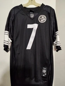 PITTSBURGH STEELERS #7 Roethlisberger-REEBOK VERY UNIQUE JERSEY MEN'S Medium-NEW - Picture 1 of 10