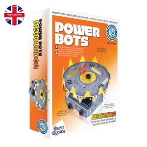 Power Bots Rebote: Construye tu propio kit de robot divertido y educativo - Juguete STEM para niños - Imagen 1 de 8