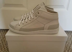 Maison Martin Margiela Sneakers Leather Mid Off White gats size US 11.5 EU 44.5 - Picture 1 of 4