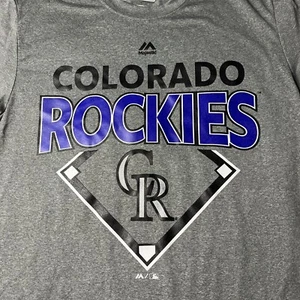 Colorado Rockies MLB Men's Majestic Baseball Size Small 🆕 - Picture 1 of 13