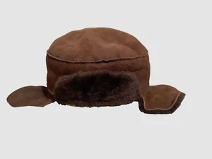 Sombrero marrón Burberry Baby talla piel de oveja. 18-24 - Imagen 1 de 11