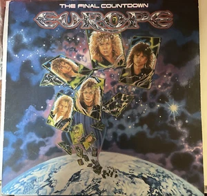 EUROPE-THE FINAL COUNTDOWN-LP 1986 Include Poster A Colori - Foto 1 di 3