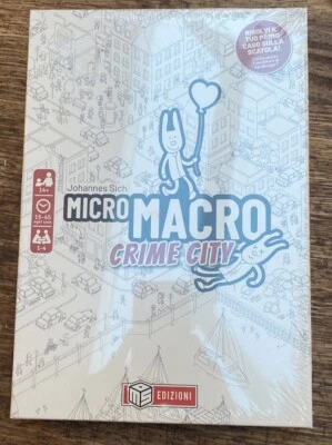 BNIB Micromacro Crime City - Italian Board Game MS Editions - Image 1 of 4