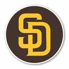  San Diego Padres Round Decal / Sticker Die cut